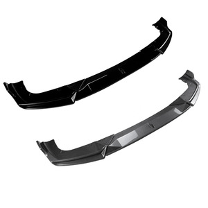 ลิ้นกันชนหน้า Amp-Z ลายคาร์บอนไฟเบอร์ ผิวด้าน สำหรับ BMW X5M F95 ปี 2020-2023 - Product Image 5