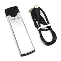 Disco Duro Sólido Portátil M.2 NVME Tipo-C USB3.1 Disco Duro Móvil M2 PCIE de Alta Velocidad para Computadora Portátil