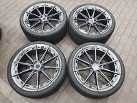 Roues de voiture de tourisme en alliage d'aluminium à rayons multiples de 20 21 22 24 pouces pour voitures de course de sport