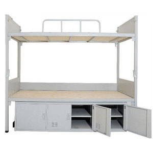 Literas de metal modernas para adultos Uso eficiente para <span class=keywords><strong>apartamentos</strong></span> de estudiantes y <span class=keywords><strong>alquiler</strong></span> para dormitorio Escuela y Hospital - Product Image 3