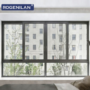 Ventanas Corredizas de Aluminio de Alta Resistencia y Ahorro de Energía ROGENILAN, Ventana Corrediza de Doble Vidrio Resistente al Viento para Villa - Product Image 3