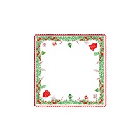 Tapis de Mahjong de Noël Personnalisé de Luxe Pliable en Caoutchouc Velours Épaissi, Nappe de Poker Portable Antidérapante et Anti-bruit, Résistante à l'Eau