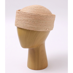 Chapeau Pillbox en Paille Raffia Haut de Gamme Style Rétro Français pour Femme, Béret Formel Réglable à Calotte Ronde - Product Image 6