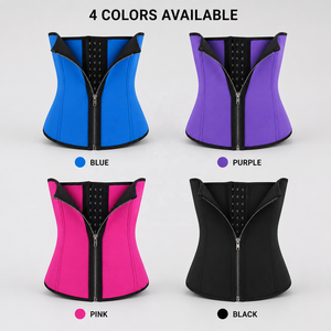 Nouveau Logo personnalisé femmes entraînement taille formateur combustion des graisses perdre du poids Shapewear taille-taille <span class=keywords><strong>ceinture</strong></span> de Compression - Product Image 3