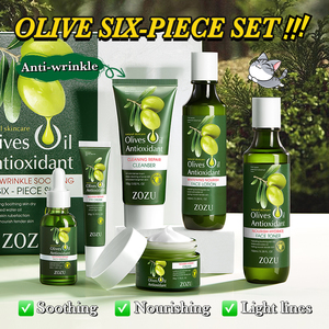 OEM ODM ZOZU huile hydratante contrôle du rétrécissement des pores dilatés ensemble de soins de la peau à l'huile d'olive - Product Image 6