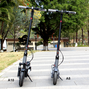 High Quality Cheapest 36V 250W 25KM/h 6Ah 10.4Ah A8 A10 10 Inch Full Suspension Foldable <b>Scooter</b> - Product Image 3