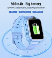 Reloj Inteligente Android 4G con Doble Cámara para Niños, Reloj GPS Resistente al Agua, Reloj Inteligente con IA para Niños y Teléfono con Botón SOS