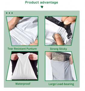 Custom Logo Self-adhesive <b>Plastic</b> Postage Courier Poly Mailer <b>Clothes</b> Packaging Envelope Polymailer Mailing Shipping <b>Bags</b> - Product Image 5