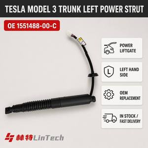 ชุดยกฝากระโปรงท้าย LinTech ด้านซ้าย สำหรับรถยนต์ <span class=keywords><strong>Tesla</strong></span> <span class=keywords><strong>Model</strong></span> <span class=keywords><strong>3</strong></span> รุ่น 1551488-00-C  ระบบไฟฟ้า  อะไหล่แท้ OEM  ขายส่ง - Product Image 4