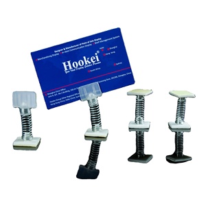 <strong>Supermarket</strong> plastic <strong>shelf</strong> edge talker sign holder <strong>wobbler</strong> HOOKEI pvc wob301 transparent - Product Image 2