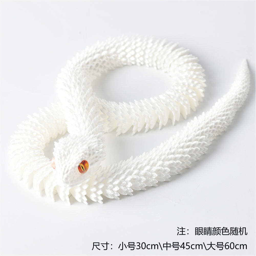 Pequeña Serpiente Blanca de tamaño pequeño