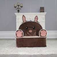 2024 meubles de salon le lapin Design chaise mignon forme animale canapé en mousse souple pour enfants canapé chaise