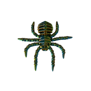 Jouet de simulation d'araignée imprimé en 3D avec articulations mobiles Décoration de bureau créative pour Halloween Nouveauté & Gag Toy - Product Image 1