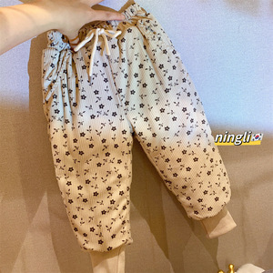 Girls Autumn Winter Clothing Sets Thickening Cotton Animal Checkered Cartoon Polka Dots With Label Childrens Outfits - Product Image 3