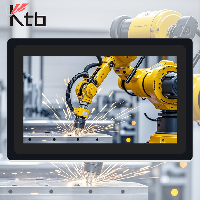 KTB PH185 18.5 Inch Panel Pc Industrial Computer Wall Mount Capacitive Touch Screen J1900 Core I3 I5 I7 Ip65 Industrial Panel Pc
