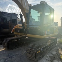Prix bas, excavatrice sur chenilles Caterpillar 313D2GC d'occasion, godet de 0,65 m³, pour la construction, l'exploitation minière, les travaux de terrassement, les infrastructures et les carrières