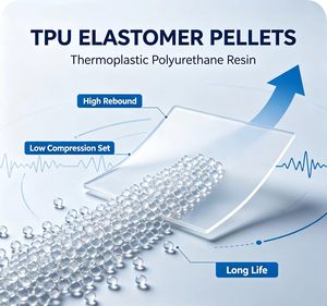 Granulés de plastique TPU T390, matière première polyuréthane thermoplastique, dureté 90A, résistance à la déchirure exceptionnelle pour la protection flexible - Product Image 6