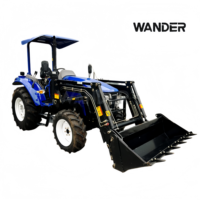 LOVOL 50PS M504 Traktor mit Frontlader - 4-in-1 Schaufel mit Euro-Halterung Schnellwechselsystem