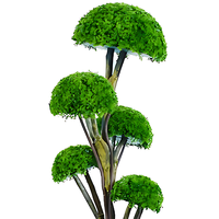 Charmant arbre artificiel pour la décoration intérieure et extérieure pour les petits espaces Format bonsaï pour les mariages Noël et Pâques