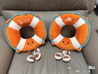 Bouée de bain en coton PP ultra doux, style britannique premium, en forme de personnage de dessin animé JC, jouet lavable pour enfants, cadeau d'anniversaire
