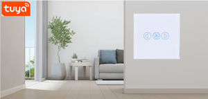 Thông minh Wifi quạt trần với ánh sáng điều khiển từ xa 2 in1 cảm ứng chuyển đổi cho tốc độ <span class=keywords><strong>FAN</strong></span> và 1 gang đèn chiếu sáng cho hệ thống nhà thông minh - Product Image 2