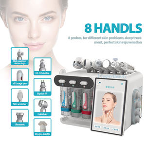 Multifunctional Hydradermabrasion Hydro Machine for Spa Beauty Salon Best Facial Equipment Oxygen Jet Water Peel 8 1 Jet UK EU - Product Image 1