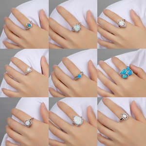 XYOP مشكال مجيد من المجوهرات الفضية الإسترلينية متعددة الألوان كنوز للبيع بالجملة - Product Image 3