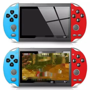 2024 Klein Formaat Groothandel X7 Handheld Game Console Scherm Draagbare Video Game Speler Gameconsole