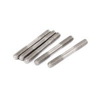 Premium M10x120/M8x100 Tige filetée étagée à double extrémité Acier inoxydable Finition zinc <span class=keywords><strong>Din</strong></span> <span class=keywords><strong>939</strong></span> ASME B18.2.1 Boulon à <span class=keywords><strong>goujon</strong></span> métrique - Product Image 5