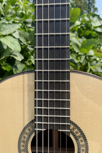 <span class=keywords><strong>Guitarra</strong></span> Clásica Española de Alta Gama, Marca Aiersi, con Tapa de Abeto Macizo, Diseño con Incrustaciones de Arce Rizado, Cuerpo de Palisandro, Buen Sonido - Product Image 6