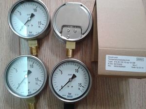 Wika-Drukmeter Explosieveilige Bourdon Buisdrukmeter Model 212.20 Roestvrijstalen Behuizing Industrieel Type - Product Image 6