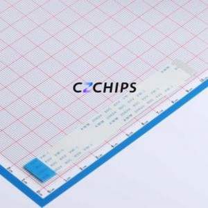 ZX-FFC0.5-F-10048-27P FFC Cable (Flexible Flat Cable) P=0.5mm Connector 27P 0.5mm Reverse 10cm - Product Image 1