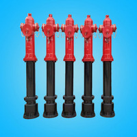 Hydrants d'incendie extérieurs SS100/65 anti-gel à auto-drainage, équipement de lutte contre l'incendie DN100 Jinan Shandong