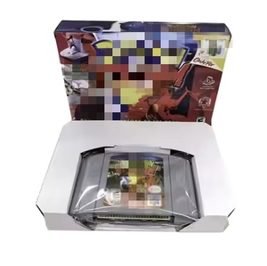 Zelda <span class=keywords><strong>Majora</strong></span>'s <span class=keywords><strong>Mask</strong></span> Tarjeta de video para N64 Tarjeta de juego retro Caja de venta al por menor Embalaje de plástico También incluye Poke Mon Stadium Playing - Product Image 2