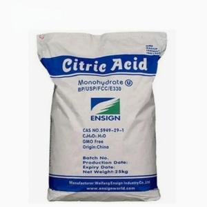 Ácido Cítrico Orgánico Anhidro de Alta Pureza 98% Grado Alimenticio para Alimentos y Bebidas 25kg/saco - Product Image 5