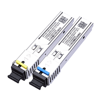Gigabit 1.25G 40km BIDI SC Single-Fiber Optical Module with SC Port for FTTH Fiber Optic Transceivers