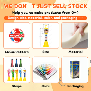 لعبة قاذفة صواريخ مرنة للأطفال على شكل طائرة هليكوبتر محمولة للاستخدام الخارجي مصنوعة من الفوم EVA - Product Image 2