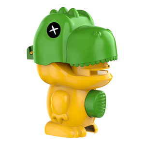 Nuevo diseño niños dibujos animados Animal juego de disparos de largo alcance plástico 2 colores mezcla dinosaurio pistola conjunto juguetes educativos - Product Image 2