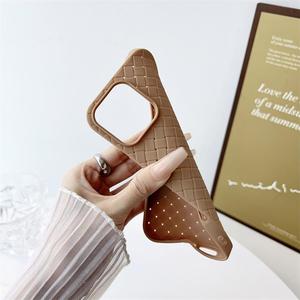 Dissipation thermique Slim Candy Weave texture étui pour iPhone 11 12 <span class=keywords><strong>13</strong></span> 14 15 16 <span class=keywords><strong>pro</strong></span> <span class=keywords><strong>max</strong></span> étui de téléphone portable pour Infinix Smart 9 HD - Product Image 3