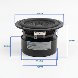 ซับวูฟเฟอร์ Samtronic 4 นิ้ว 4 โอห์ม 8 โอห์ม 40 วัตต์ ลำโพงวูฟเฟอร์ไฮไฟ สำหรับโฮมเธียเตอร์ รถยนต์ <span class=keywords><strong>DIY</strong></span> ระบบเสียง ซับวูฟเฟอร์ลำโพงไฮเอนด์ - Product Image 6