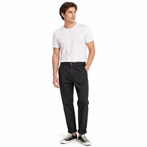 Salopette da <span class=keywords><strong>Uomo</strong></span> <span class=keywords><strong>in</strong></span> <span class=keywords><strong>Cotone</strong></span> Spesso Lavato Resistente all'Usura, <span class=keywords><strong>Pantaloni</strong></span> Casual da <span class=keywords><strong>Uomo</strong></span> Antigrinza a Taglio Dritto e Vestibilità Ampia - Product Image 6