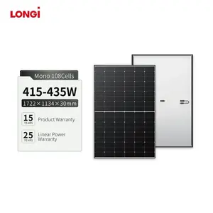 Cheap Price Himo 6 LR5-54HTH-430M MONO Solar Panel 430W Black Frame LONGI solar panel on stock sale