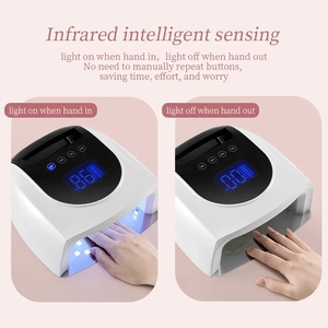 Cordless LED Light Dryer for Gel Polish Nail Art 2026 New Arrival Professional 96W Rechargeable UV Nail <b>Lamp</b> - Product Image 6