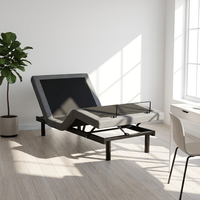 Tanhill Elektrisch Verstellbares Plattformbett - Birkenholz Multifunktionales Platzsparendes Design
