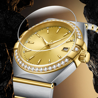 Montre mécanique automatique pour homme, haute qualité, vente en gros, logo personnalisé, directement de l'usine, montre-bracelet professionnelle