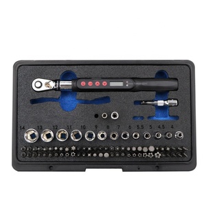 77 Pc 6.35 Hex. (F) DIY OEM High Hardness Mini Digital <b>Torque</b> Screwdriver Tool <b>Set</b> Made in Taiwan - Product Image 3
