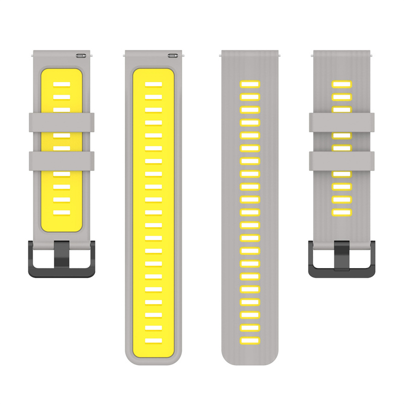 Gris + jaune