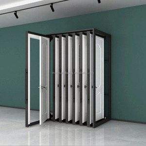 360 xoay đôi bên sàn hiển thị giá gốm gạch hiển thị đứng cho showroom - Product Image 3