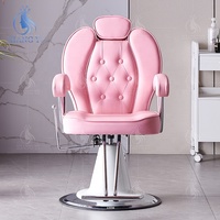 Chaise d'attente de luxe en cuir hydraulique pour salon de beauté et barbier – Meilleure vente