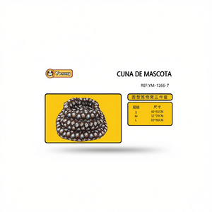 Set di Tre Letti per Animali Domestici Imbottiti in Cotone YM1266 - Product Image 2